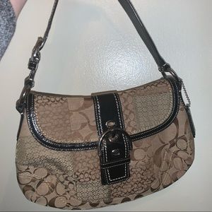 Coach Patchwork Signature Shoulder Bag